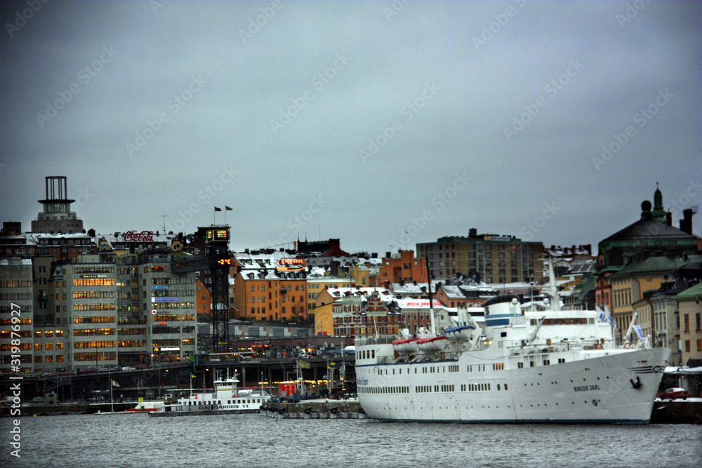 Skeppsbron vid gamla stan Skeppsbron vid gamla stan