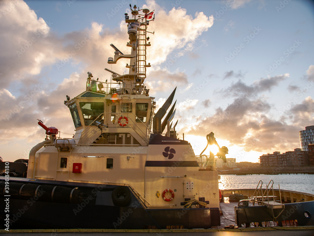 Fototapeta premium Nordhavn skib