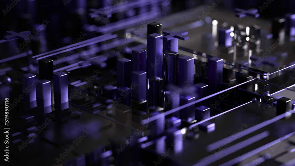 Tech futuristic geometric background. 3d illustration, 3d rendering. Tech futuristic geometric background. 3d illustration, 3d rendering.