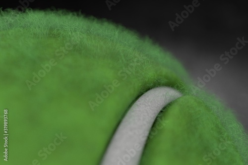 Close up of Tennis Ball photo