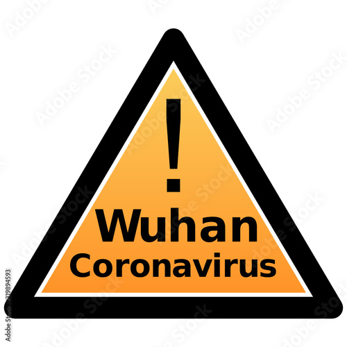 Wuhan Coronavirus - warning sign