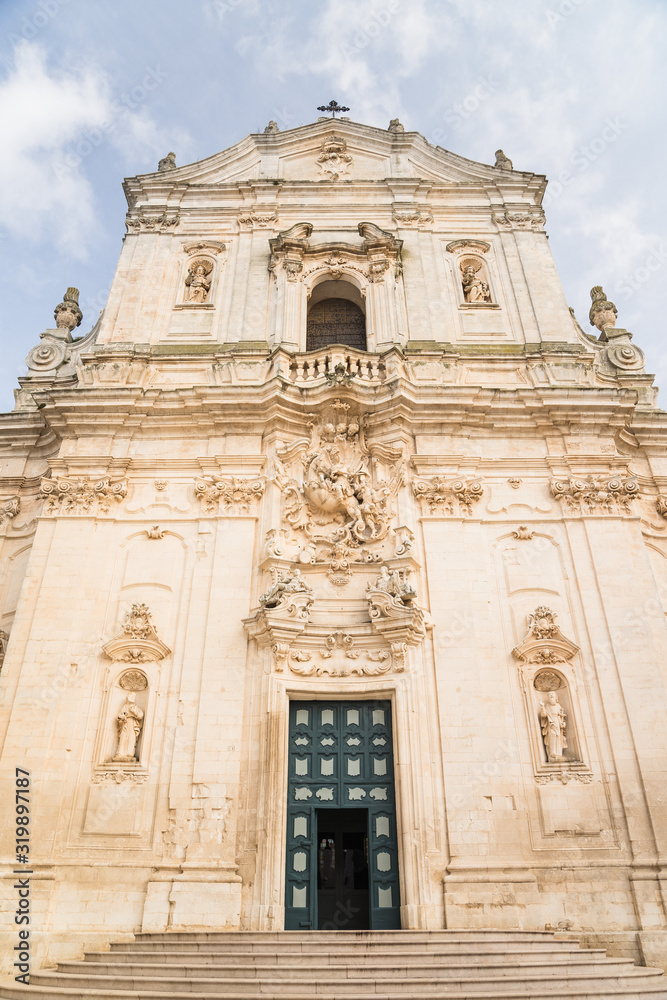 Obraz premium Church facade in Italy