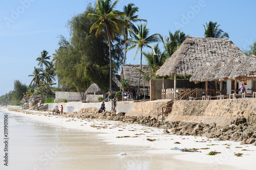 Fototapeta Naklejka Na Ścianę i Meble -  paradise beach Zanzibar
