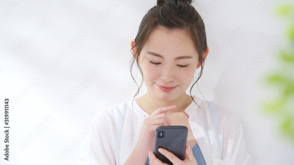 スマートフォン・女性
