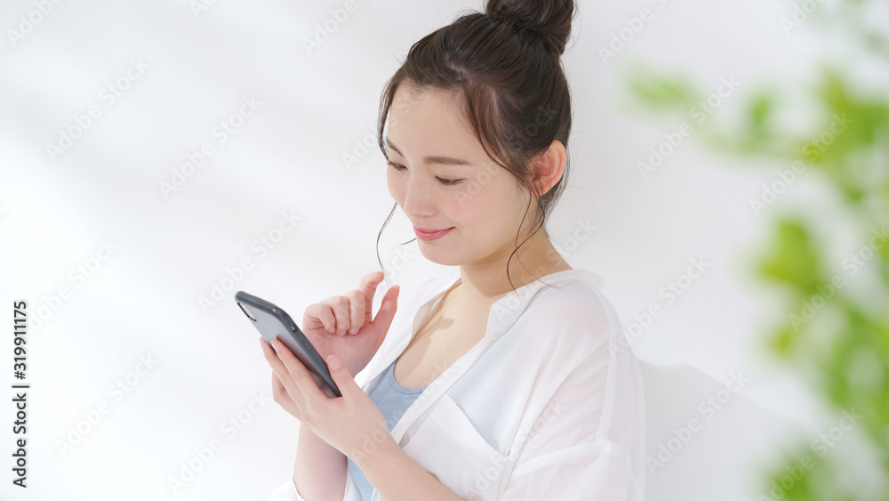 スマートフォン・女性