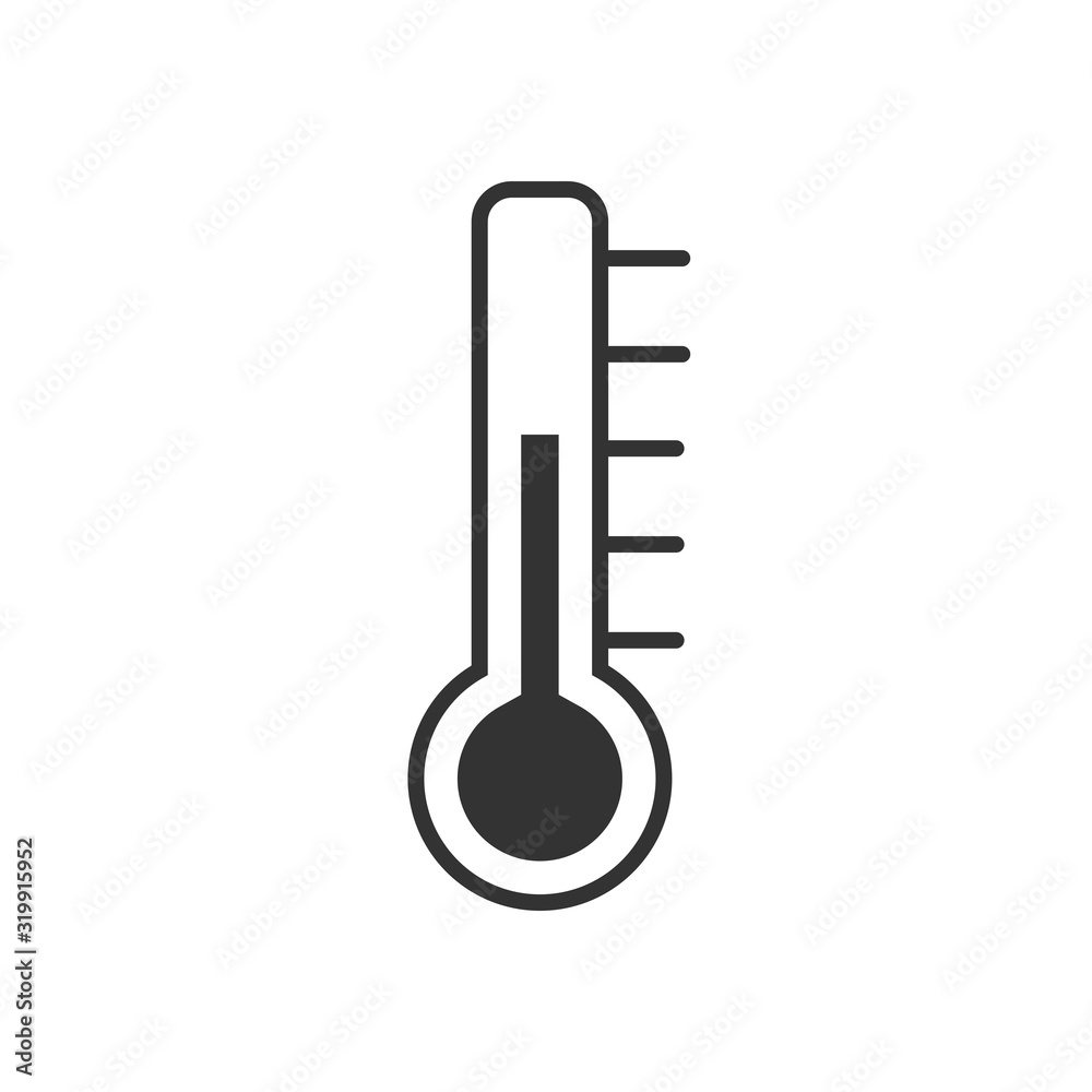 temperature thermometer icon for your design temperature thermometer icon for your design