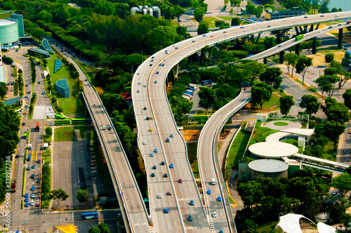 Photography Bayfront Avenue & East Coast Parkway - Singapore City