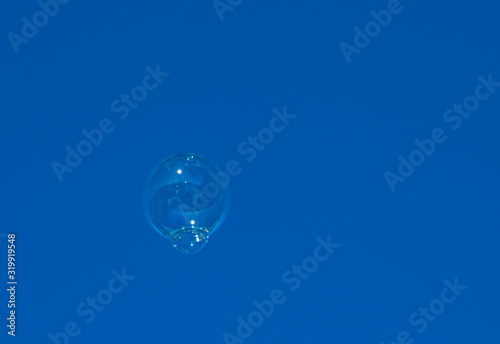 Bubble Floating in Air