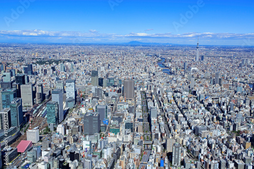 東京駅八重洲口・都市風景・京橋周辺・空撮 photo