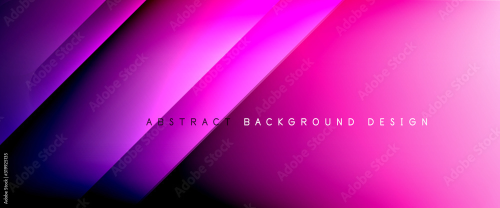 Trendy simple fluid color gradient abstract background with dynamic straight shadow line effect. Vector Illustration For Wallpaper, Banner, Background, Card, Book Illustration, landing page