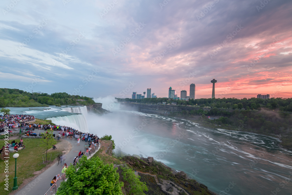 Niagara during Sunset