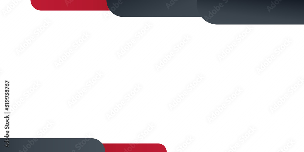 Modern simple red black white abstract presentation background design with copy space. Modern simple red black white abstract presentation background design with copy space.