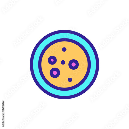 biomaterial before researching the vector icon. A thin line sign. Isolated contour symbol illustration