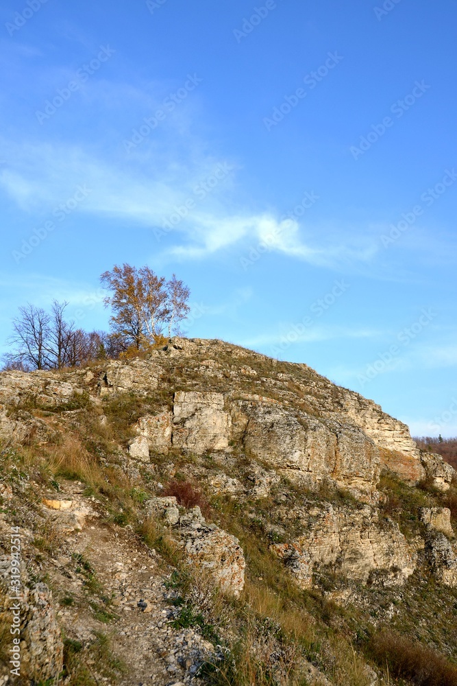 Bald mountain - one of the peaks of the Volga upland on the right Bank of the Volga Bald mountain - one of the peaks of the Volga upland on the right Bank of the Volga