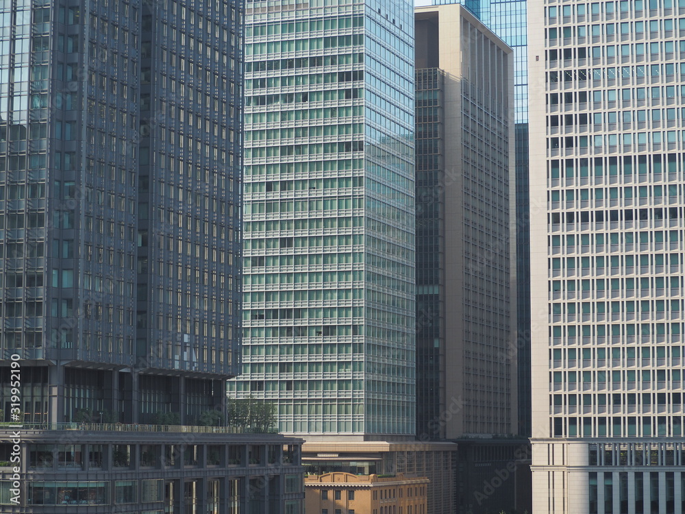 Buildings in the urban 都会