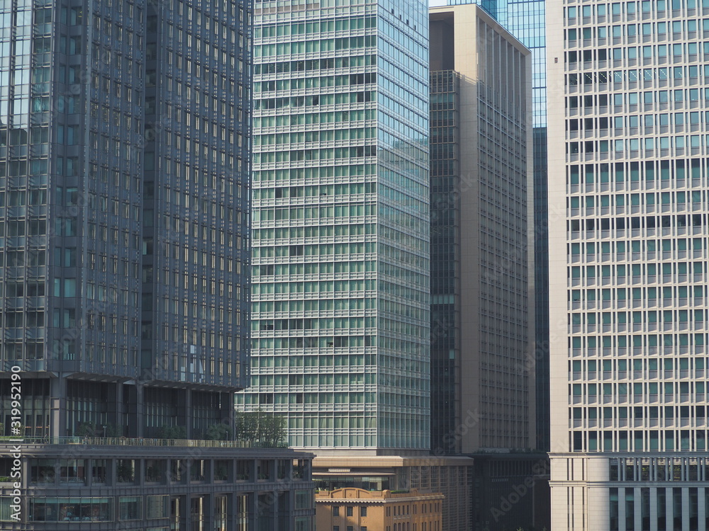 Buildings in the urban 都会 Buildings in the urban 都会