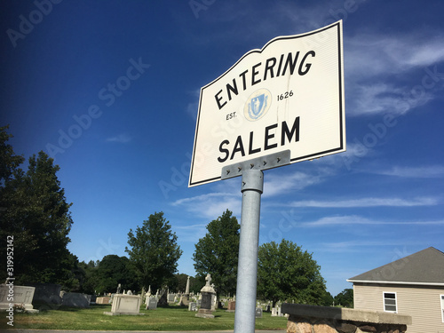 SALEM MASSACHUSETTS SIGN