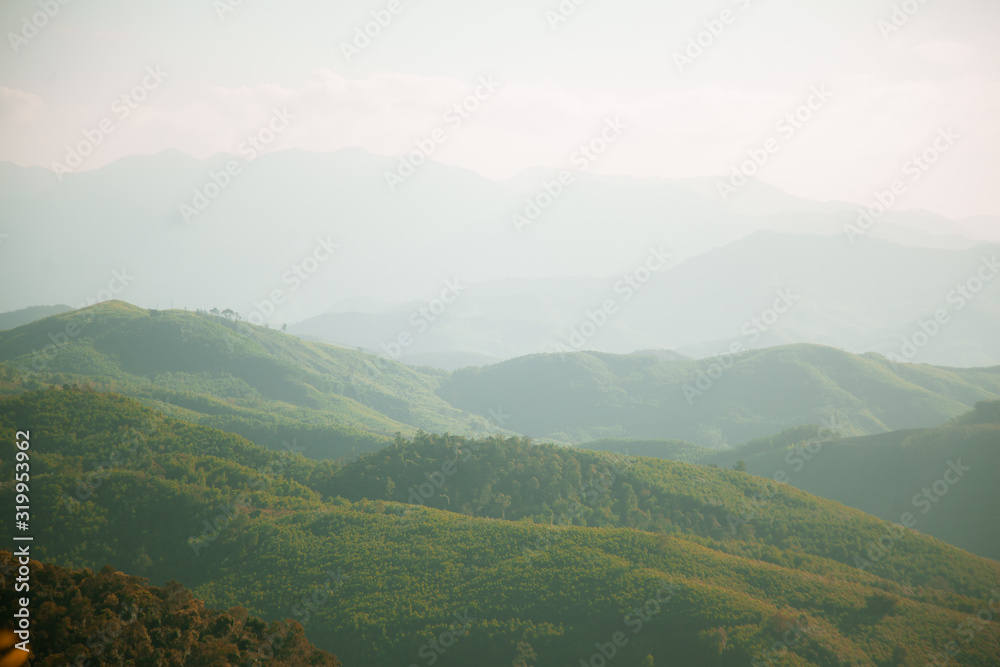 view of mountains