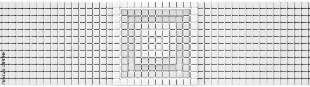 Abstract Cubes Background. Cubes Wave Pattern Wallpaper. 3D rendering. Abstract Cubes Background. Cubes Wave Pattern Wallpaper. 3D rendering.