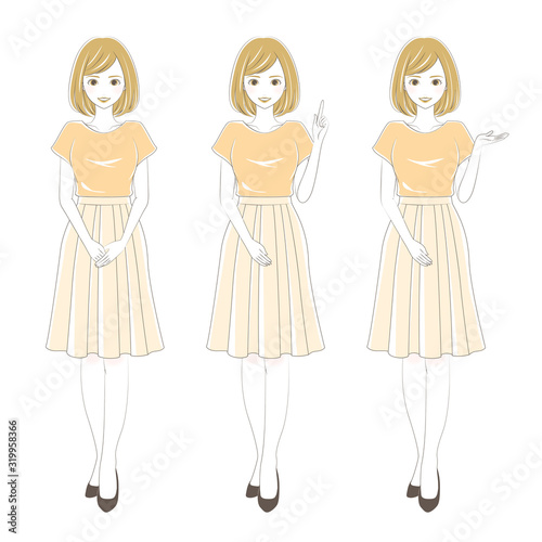  Announcer woman 女性アナウンサー