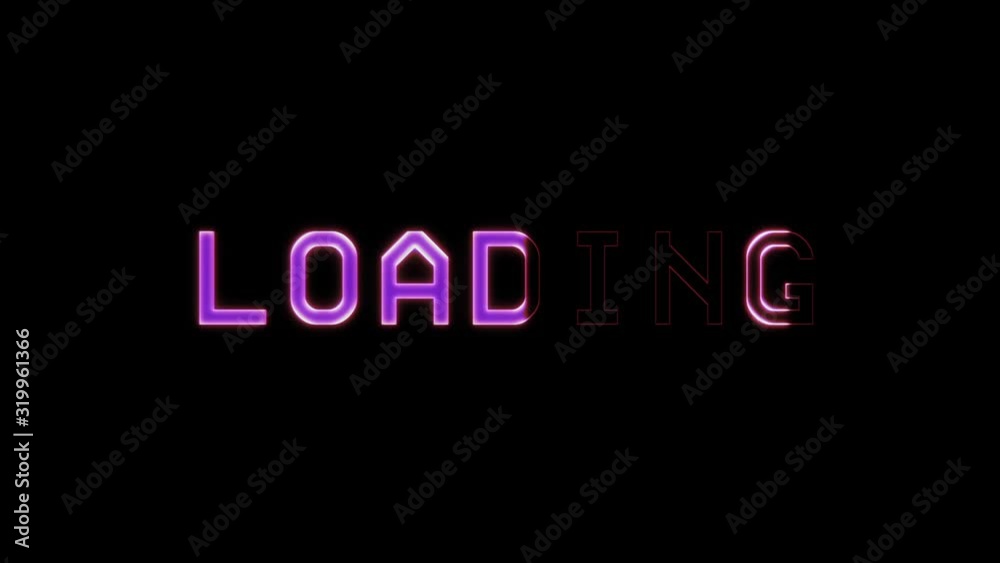 red loading digital percent countdown red loading digital percent countdown