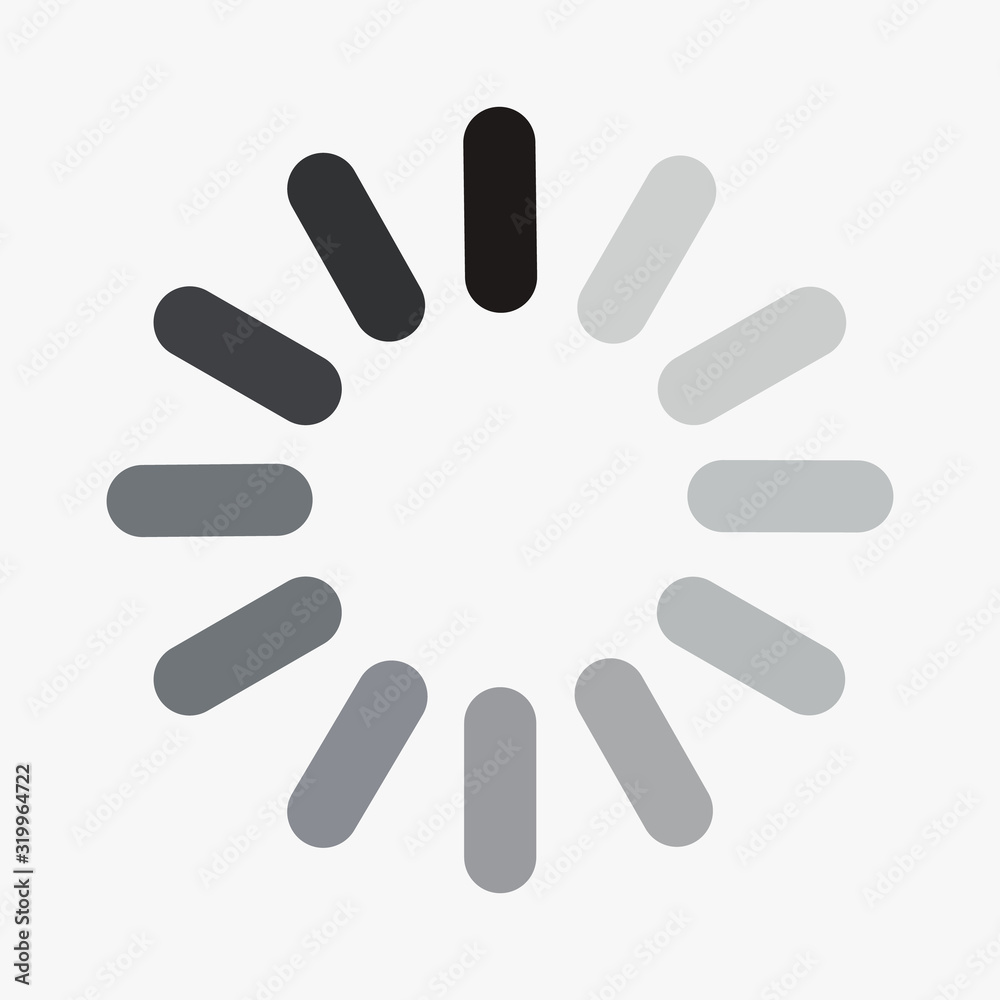 Loading icon. Futuristic progress loading bar. Loading icon. Futuristic progress loading bar.
