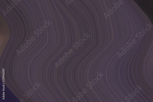 artistic wave fluid lines with modern curvy waves background design with dark slate gray  dim gray and very dark blue color