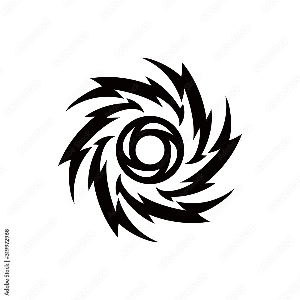 Thunders storm vector symbol. Storm icon. Thunders storm vector symbol. Storm icon.