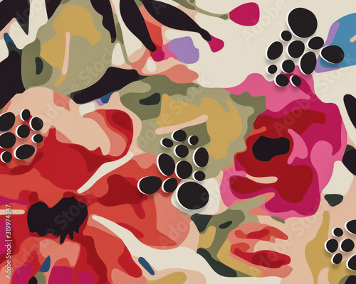 Abstract Flowers 