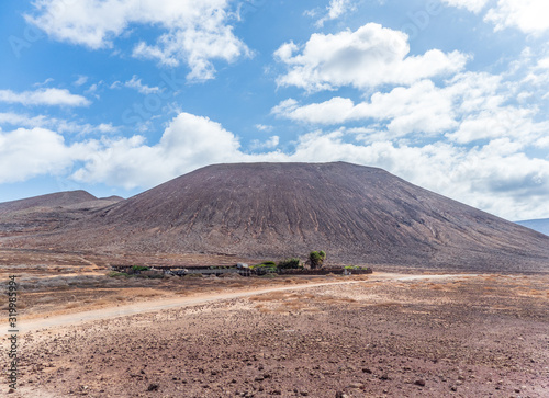 Landscape on island La Grasiosa  Canary Islands