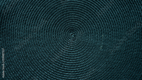 Fotografie Abstract black surface of  Basketry