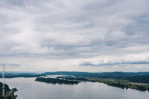 The Columbia River in Oregon near the Vista House II