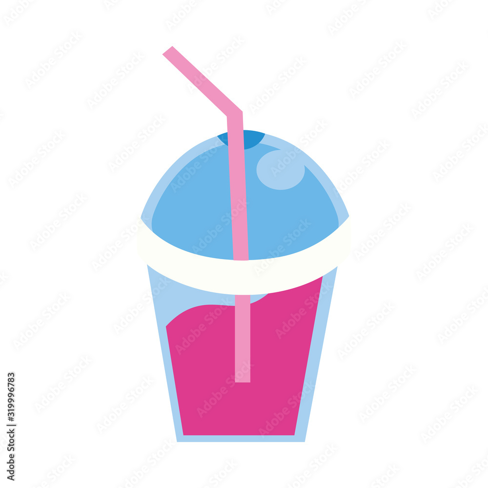 milkshake cup with straw icon milkshake cup with straw icon