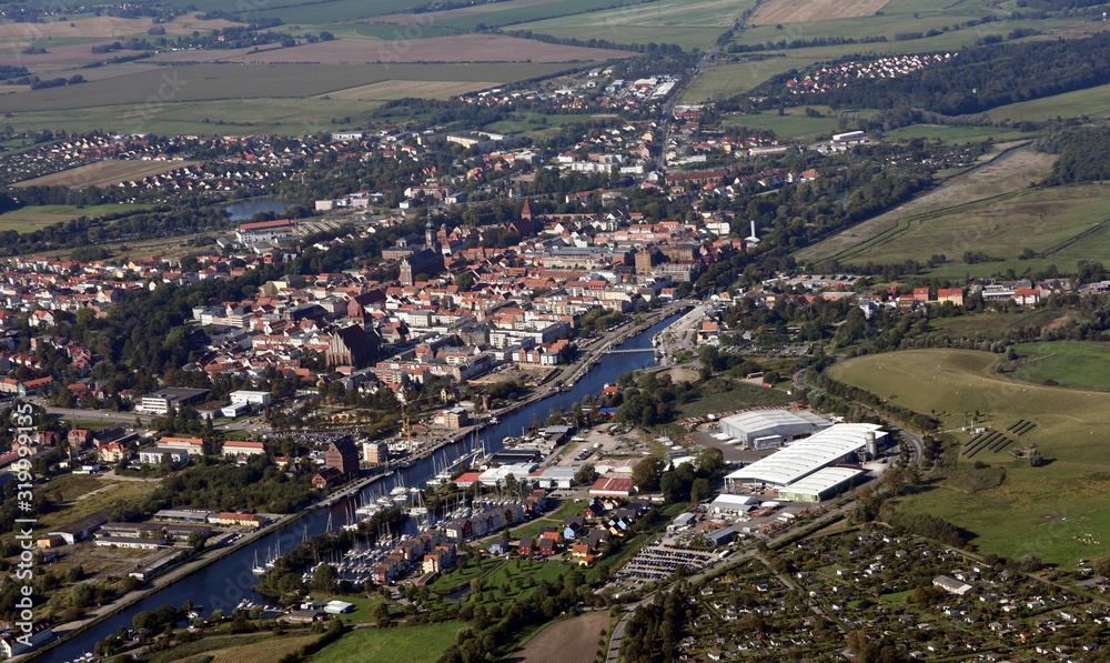 Greifswald von Norden 2014