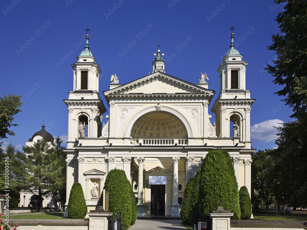 Church of St. Anne at Wilanow district in Warsaw. Poland