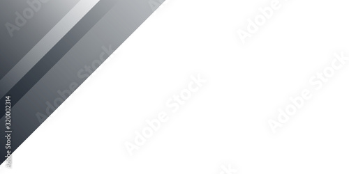 Modern black white grey silver abstract background for presentation design.