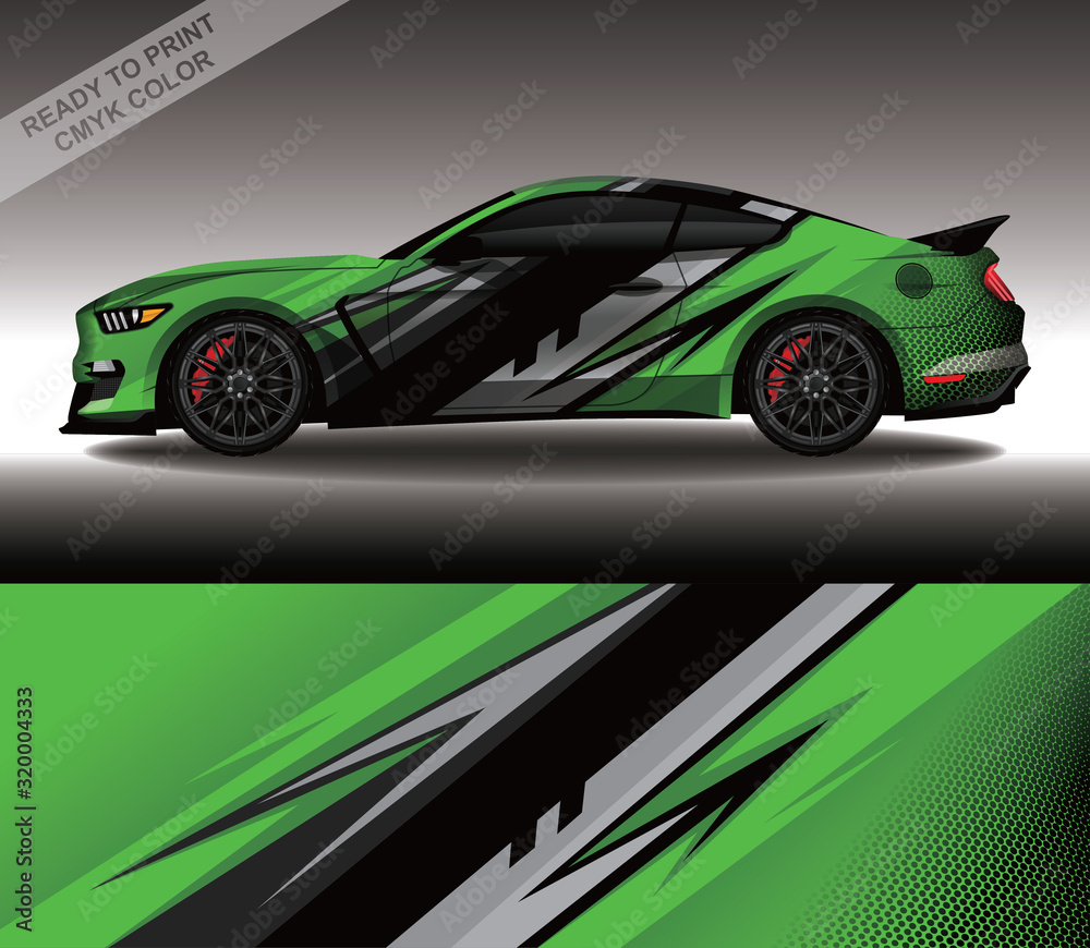 Car wrap decal design vector, custom livery race rally car vehicle sticker and tinting. Car wrap decal design vector, custom livery race rally car vehicle sticker and tinting.