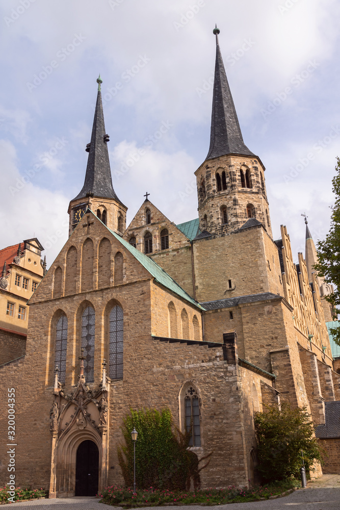 Der Merseburger Dom St. Johannes und St. Laurentius in Merseburg, Sachsen-Anhalt