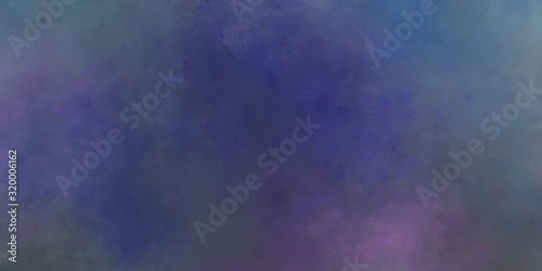 abstract artistic decorative horizontal background with dark slate blue, light slate gray and antique fuchsia color