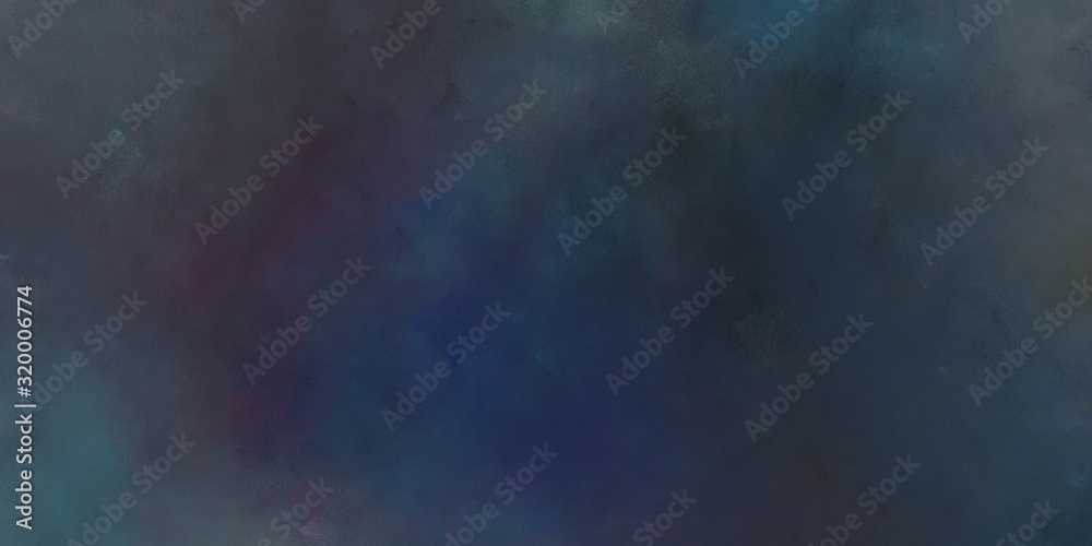 abstract artistic antique horizontal background header with dark slate gray, dim gray and teal blue color