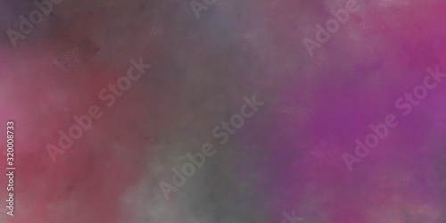 abstract artistic decorative horizontal background with dim gray, gray gray and old mauve color