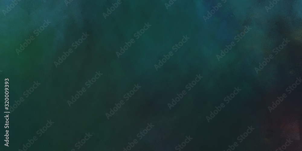 abstract artistic grunge horizontal header background  with very dark blue, dark slate gray and teal blue color