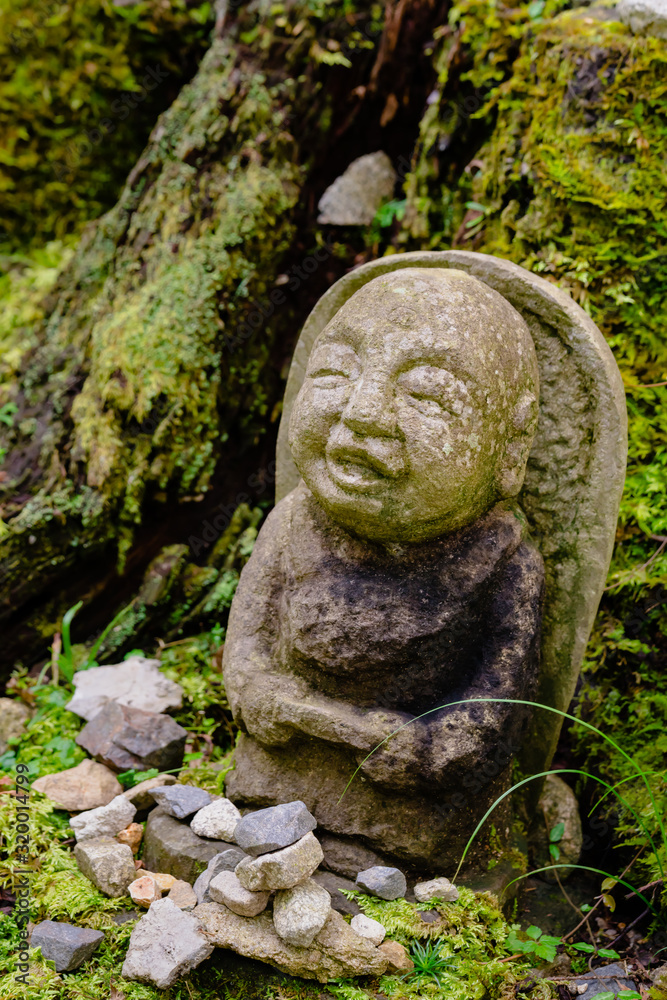 京都 大原 三千院 わらべ地蔵