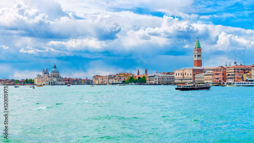 Italy. Venice. Panoramic view of Venice.