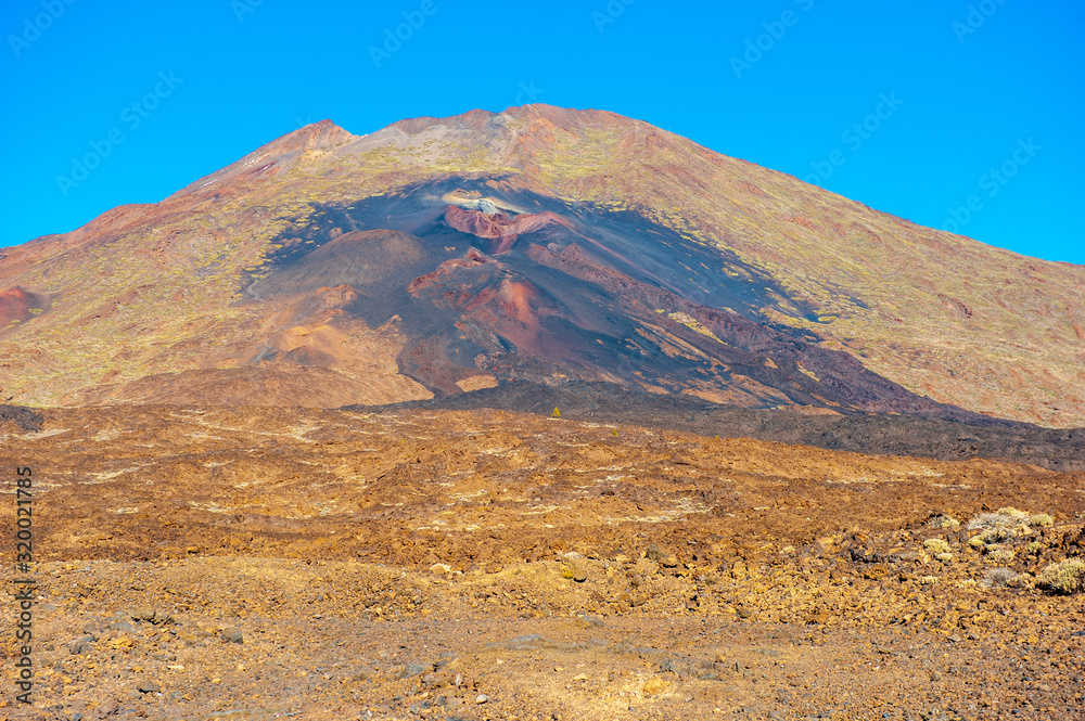 Lava from the volcano Pico Viejo