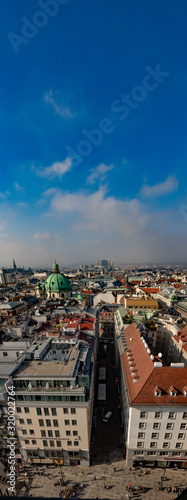 Wien aus dem Dach des Stephansdoms 