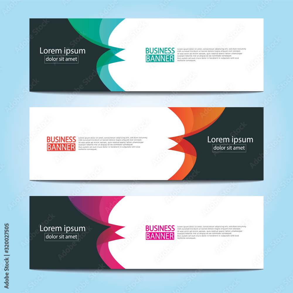 Vector abstract design web banner template. Web Design Elements - Header Design. Abstract geometric web banner template on grey background.Modern banner. Vector abstract design web banner template. Web Design Elements - Header Design. Abstract geometric web banner template on grey background.Modern banner.
