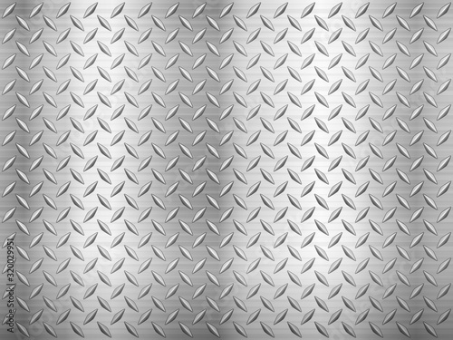 Diamond metal background