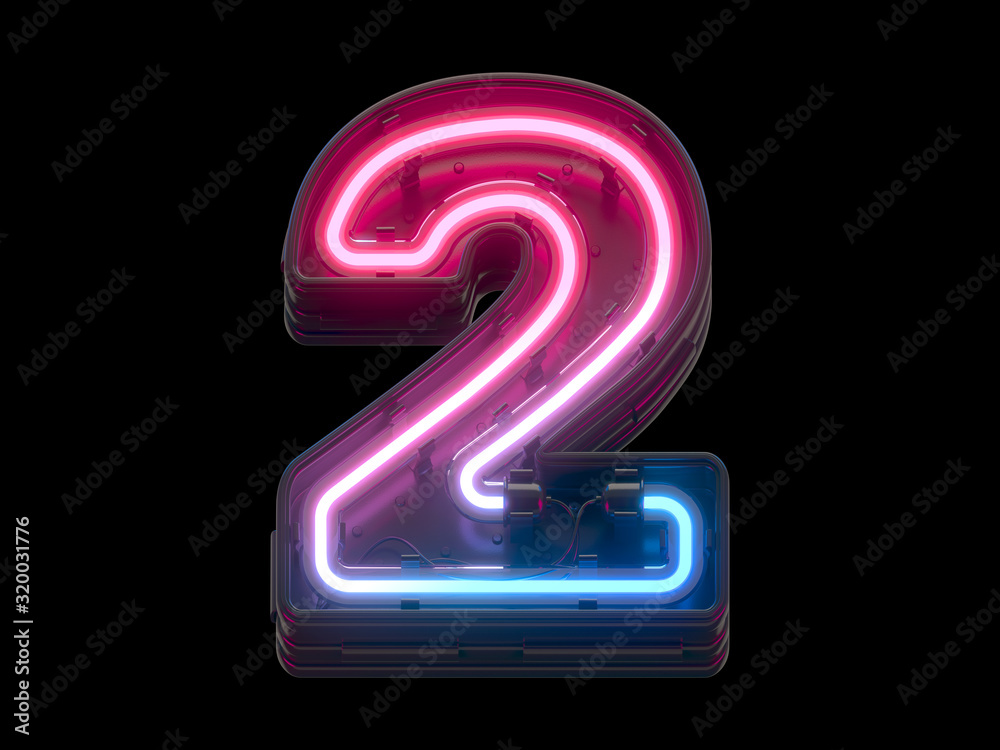 Ultraviolet neon futuristic font. Ultraviolet neon futuristic font.