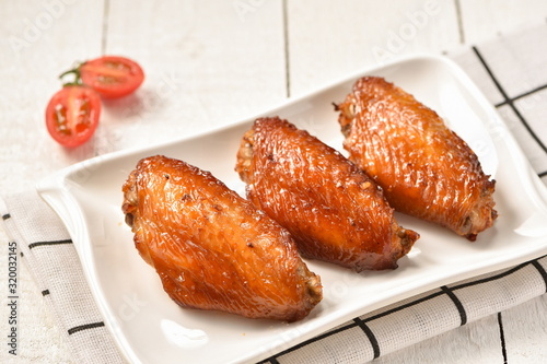 Honey chicken wings made in oven